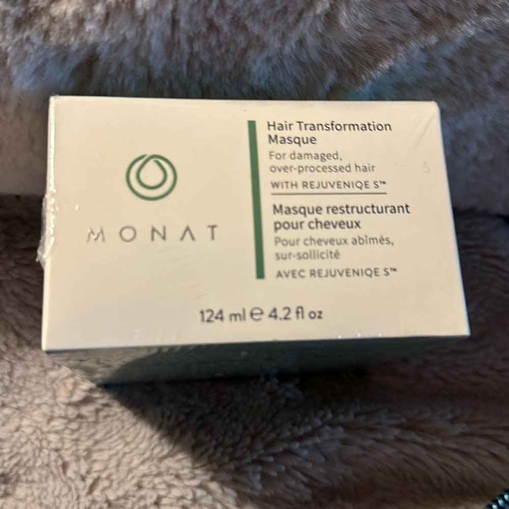 NIP MONAT Hair Transformation Masque For Damaged Processed Hair 4.2 ounces
